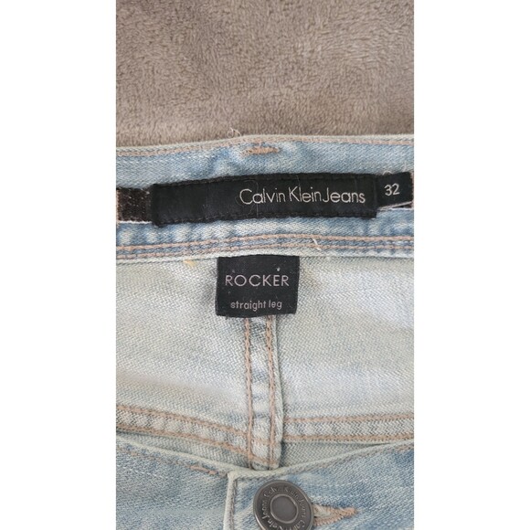 Men's Calvin Klein Rocker Denim Jeans - Picture 3 of 4